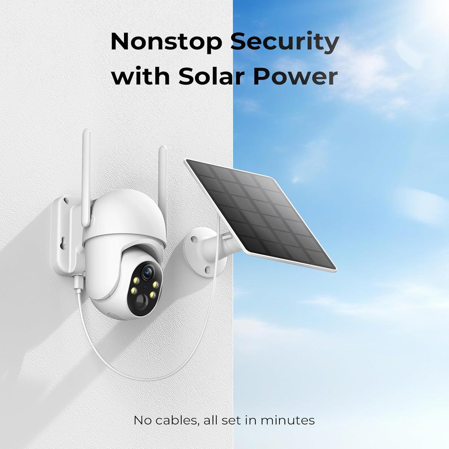 4G LTE Cellular Security Cameras Outdoor Wireless, 360° Live Video, PIR Motion, 2K Night Vision, Build in SIM Card(Data refill is required) summerwins 4G LTE Cellular Security Cameras Outdoor Wireless, 360° Live Video, PIR Motion, 2K Night Vision, Build in SIM Card(Data refill is required) summerwins