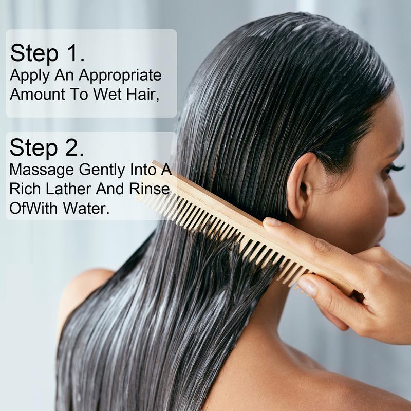 Tgideas Rosemary Batana Oil Shampoo - Promotes hair growth, strengthens hair strands， contains natural extracts to care for hair, daily hair care 250ml (8.45oz).