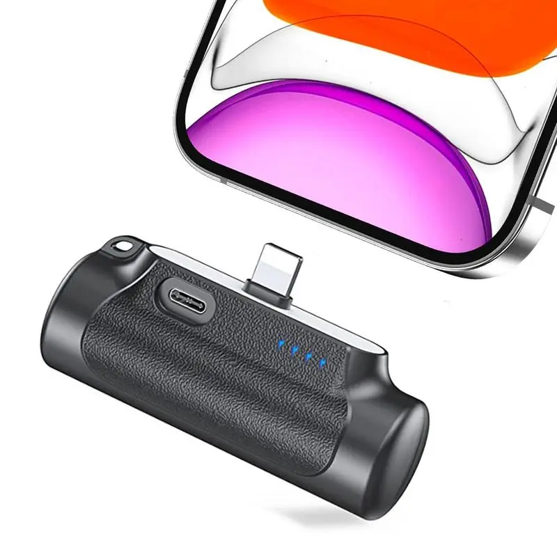 Portable Charger 5200mAh 20W PD Fast Charging Ultra-Compact Power Bank with Cells & USB Type-C, Mini Useful Guys Gifts for Teen Boys, Phone Accessories Compatible with iPhone 14,13,12,11,X,8,7,6 Series