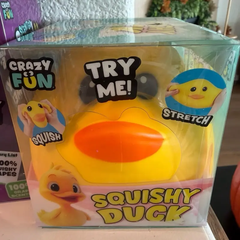 Smart Squishy Duck Stress Relief Toy – Anxiety Relief Product, Decompression Squeeze Item, Sensory Stress Reliever, Sensory Calming Tool for Kids