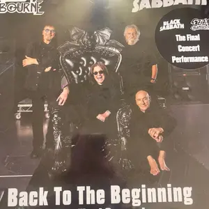 OZZY OSBOURNE BLACK SABBATH BACK TO THE BEGINNING 2-LP GATEFOLD COLORED VINYL W/POSTER SEALED!
