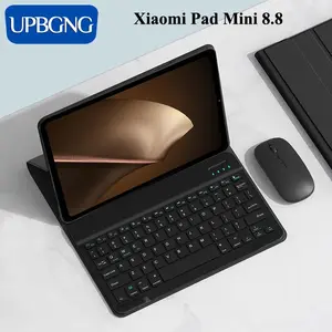 With Keyboard Case for Xiaomi Pad Mini 8.8 Inch Redmi K Pad Inch Funda Stand Shell Wireless Keyboard for Redmi K Pad 8.8" Cover