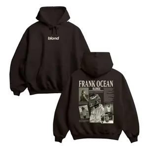 Frank Ocean BLOND Crewneck Hoodie 2 Sided, Y2k Style Menswear Hoodie, Tops Graphic Hoodie Vintage Clothes