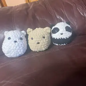 Crocheted bears