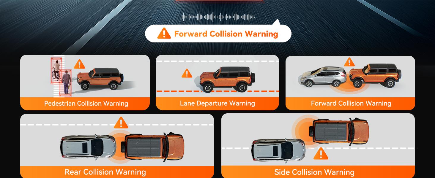 WOLFBOX G840H 12'' Mirror with WiFi Front and Rear Dash Cam - 24 Hours Recording, 1440P, 32GB Card Included, GPS Module, 1080P Backup Camera, 11.5ft Car Charger, 20 ft Cable TikTokShopHolidayHaul