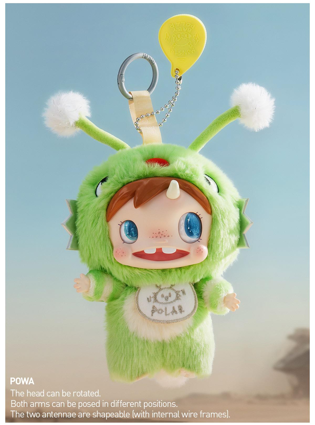 POP MART POLAR-Monster Baby Collection Series Plush Pendant Ver.1