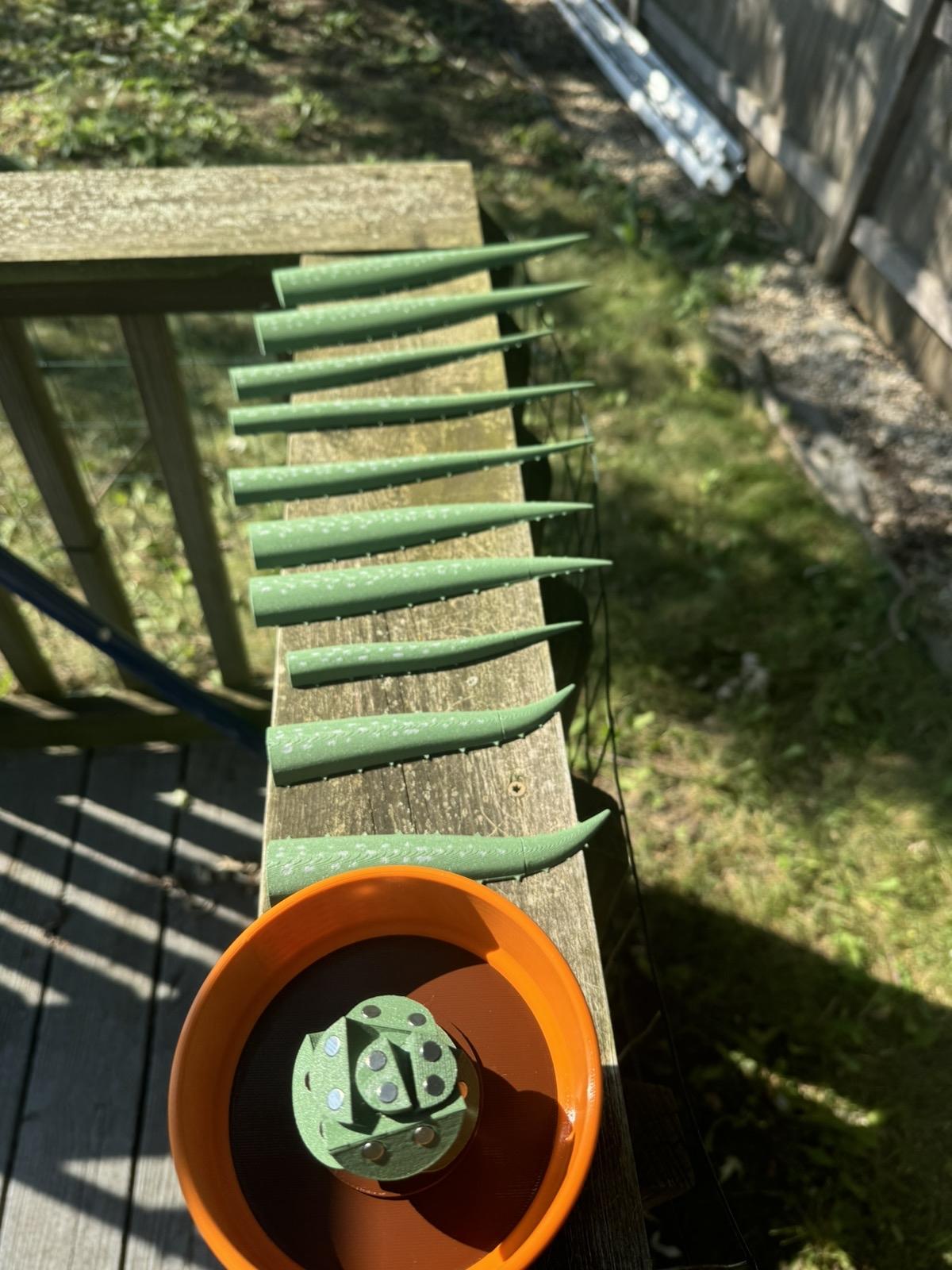 Aloe Plant Pens - 3D Printed by Makisupa3D Design by Forgecore