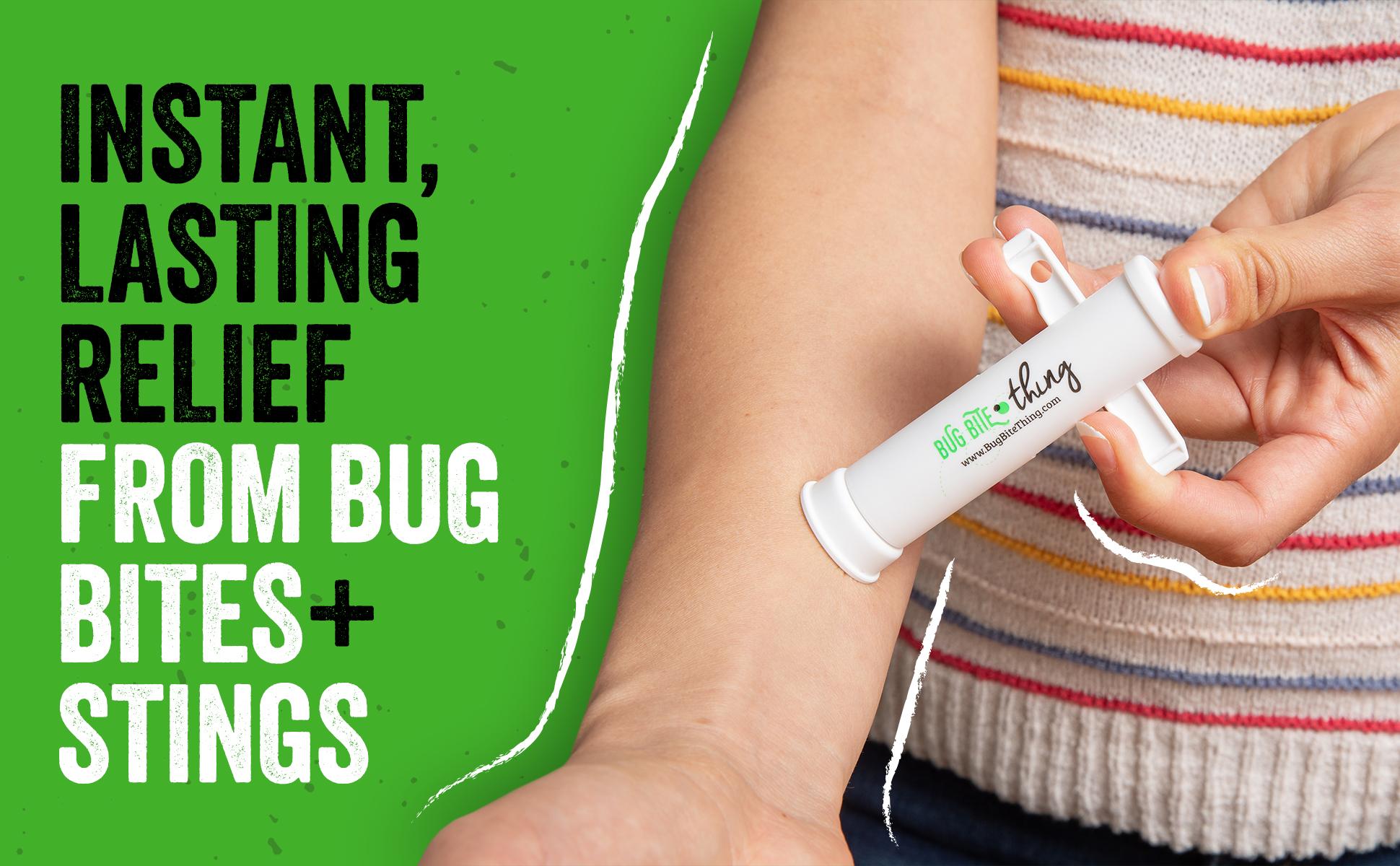 Bug Bite Thing Insect Bite and Sting Suction Tool - White