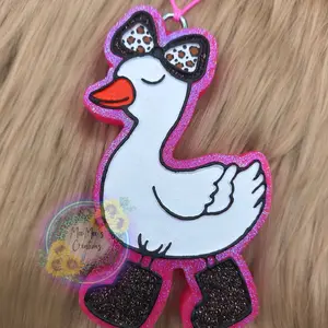 On My Way Goose Car Freshie