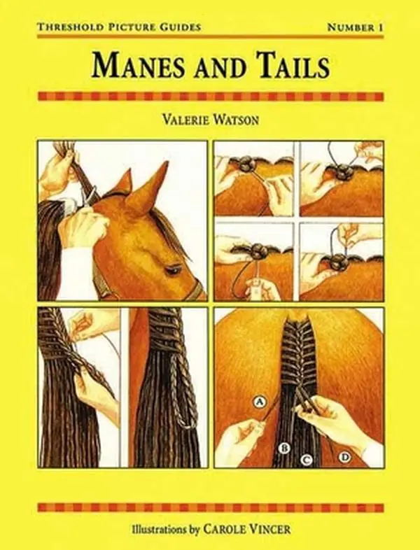 Used Trimming and Plaiting Manes and Tails - English Step-by-Step Guide by Valerie Watson (Soft Cover, 0.65 lbs)