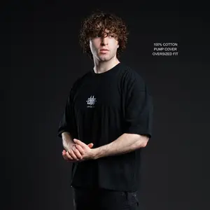 EKKO Lifting Club Acid Washed 100% Cotton Oversized T-shirt