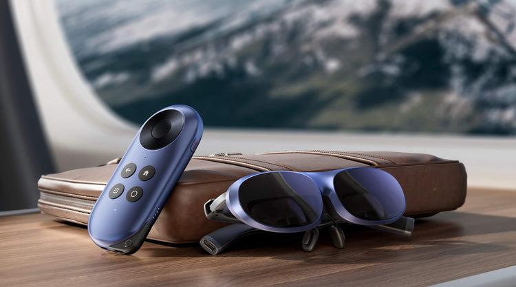 Rokid Joy Pack (AR Max Glasses & Station), Play While Charging, Smart Glasses with Google Play, 360" Micro-OLED Display, Compatible with Steam Deck