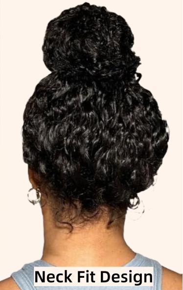 【26“ Only $135】Mamushow 7x6 Glueless Water Wave Wigs 200% Density Human Hair With Drawstring Curly Wave Wigs Closure Wigs Pre Plucked Pre Cut Pre Bleached Wear and Go Wigs Outdoorfun Party Vacation Wigs