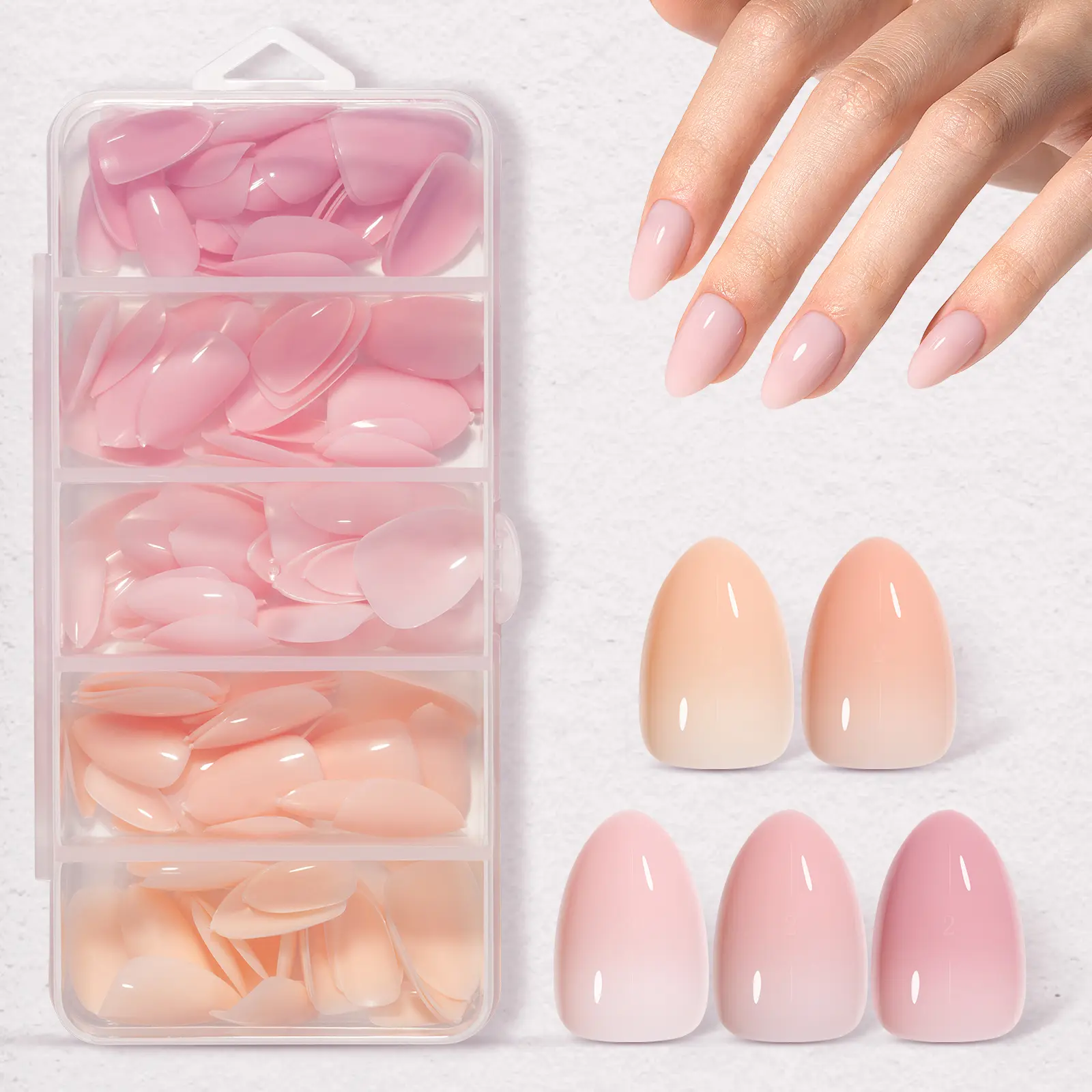 Blush Series | Short Almond