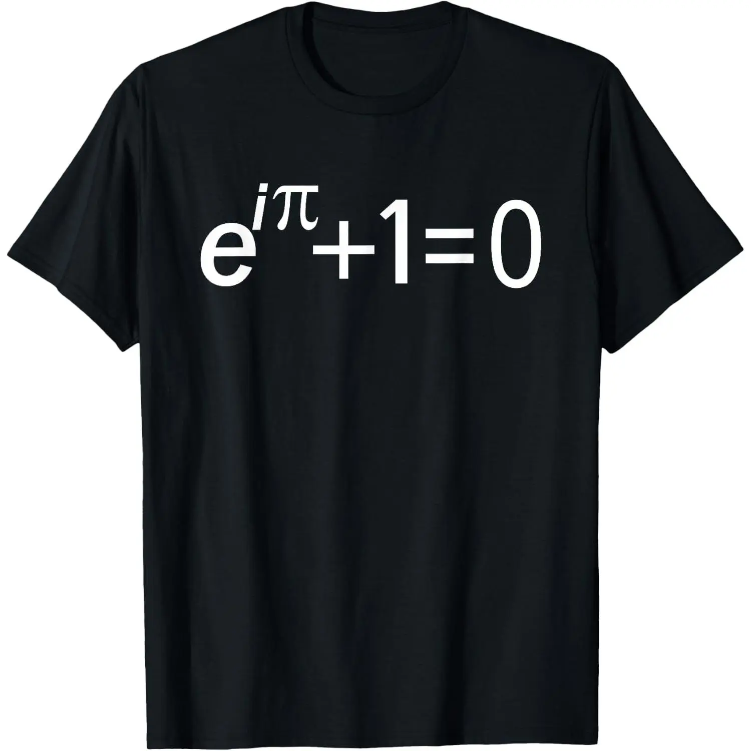 100%cotton Euler's Identity The Most Beautiful Math Equation T-Shirt T-Shirt