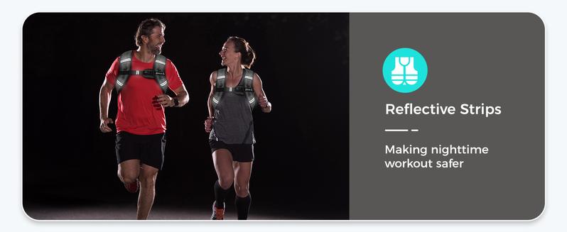 【JumpstartSale】BAGAIL Weighted Vest, 5lbs/8lbs/10lbs/12lbs/15lbs/20lbs/25lbs/30lbs Weight Vest with Detachable Phone Pouch, Rucking Vest for Women, Men, Walking, Training, Running