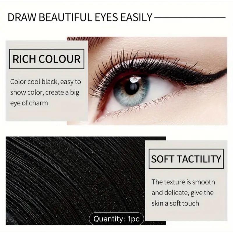 Eyeliner Gel Liner with Precise Tip for Bold Defined Eyes Black Smudgeproof Long-lasting Makeup