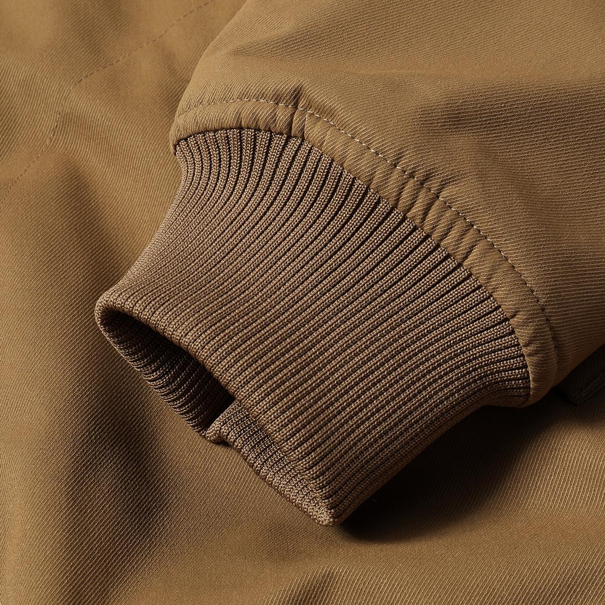 Men'S Heavyweight Winter Jacket - Thermal Insulated Zip-Up Coat with Stand Collar, Long Sleeve Cold Weather Outerwear, Front Pockets - Formal & Casual Outerwear for, Thick, Winter Clothes For Men, Winter Jacket For Men