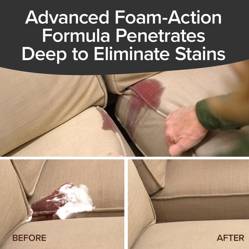 Horsepower Bull Shot Carpet Spot & Stain Remover, Coffee, Wine, Grease, Ink, Pet Stains Spray Cleaner for Rugs Household Cleaning