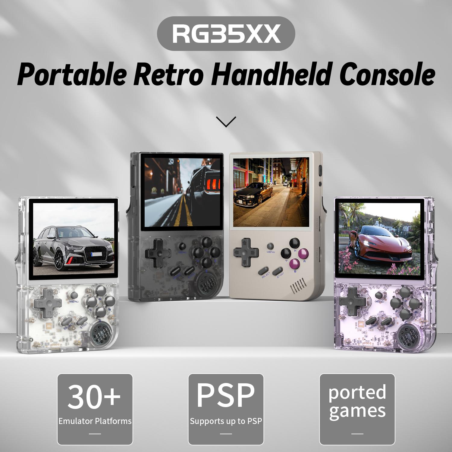 ANBERNIC 2024 RG35XX Handheld Game Console 3.5' IPS 640*480 Screen Retro Games Consoles Classic Emulator Hand-held Gaming Console Preinstalled Linux System Video Games Christmas Gifts ANBERNIC 2024 RG35XX Handheld Game Console 3.5' IPS 640*480 Screen Retro Games Consoles Classic Emulator Hand-held Gaming Console Preinstalled Linux System Video Games Christmas Gifts