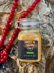 Sweet & Savory Ghee - 8 oz. | Authentic, Handmade Ghee, Clarified Butter