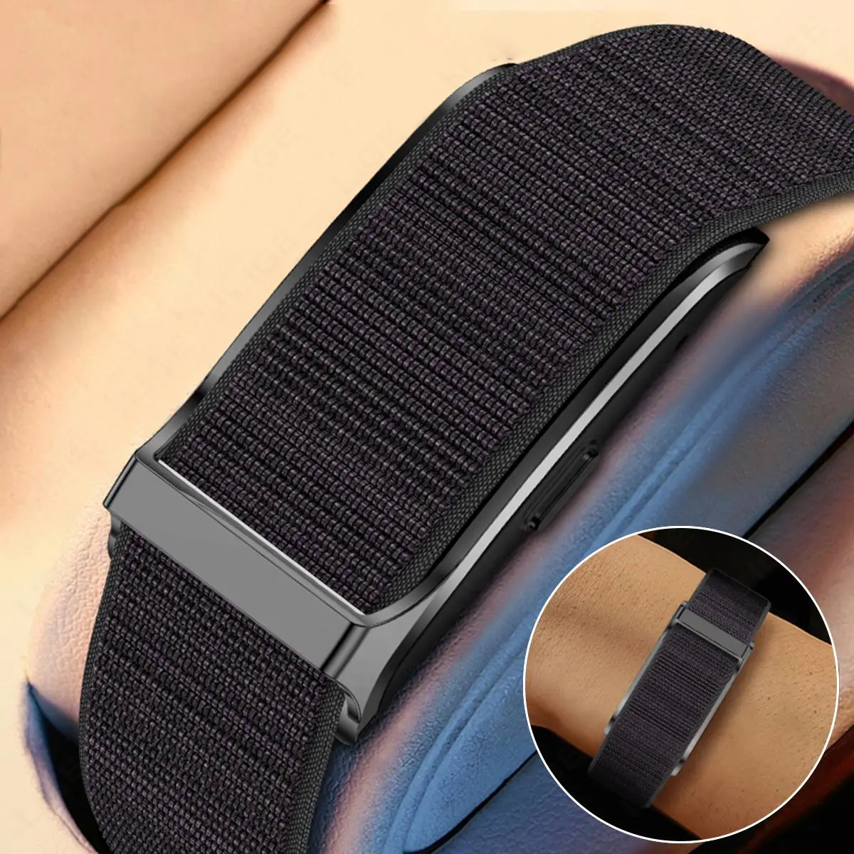 LIGE Multifunctional Smart Wearable Devices, Screenless Fashion Digital Devices with Silicone Strap, Fitness Trackers with GPS for Women & Men, Wearable, Smartwatch Tracker, Electronic Gadgets, Wearable Tech Gadgets