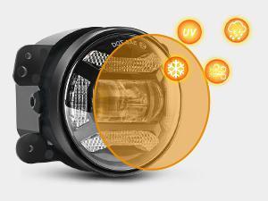 Nilight 4 Inch LED Fog Light Assembly Compatible with 2007 2008 2009 2010 2011 2012 2013 2014 2015 2016 2017 2018 Jeep Wrangler JK TJ LJ with DRL Driving Off Road Clear