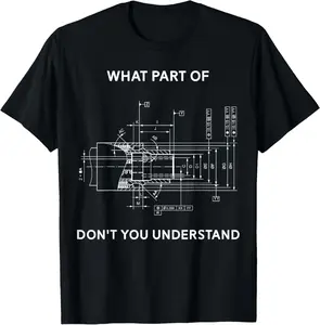 100% Cotton Funny Engineering T-Shirt - Mechanical Engineering T-shirt