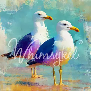 Whimsykel - Saltwater Pause Decoupage Paper (21x29 Size)
