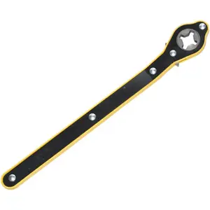 High-Strength Ratchet Spanner – Ergonomic Handle Hex Gear Wrench for Jacks