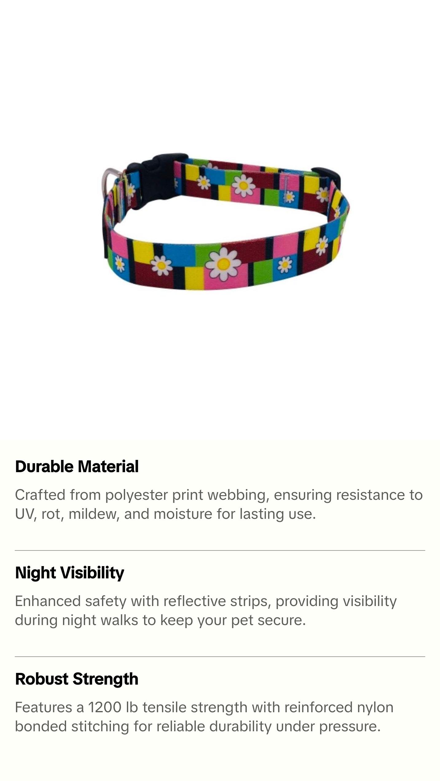 Retro Flower Collar