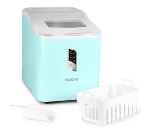 Igloo Automatic Self-Cleaning 26-lb. Ice Maker, Aqua