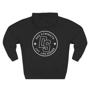 Dad Strength Logo Hoodie