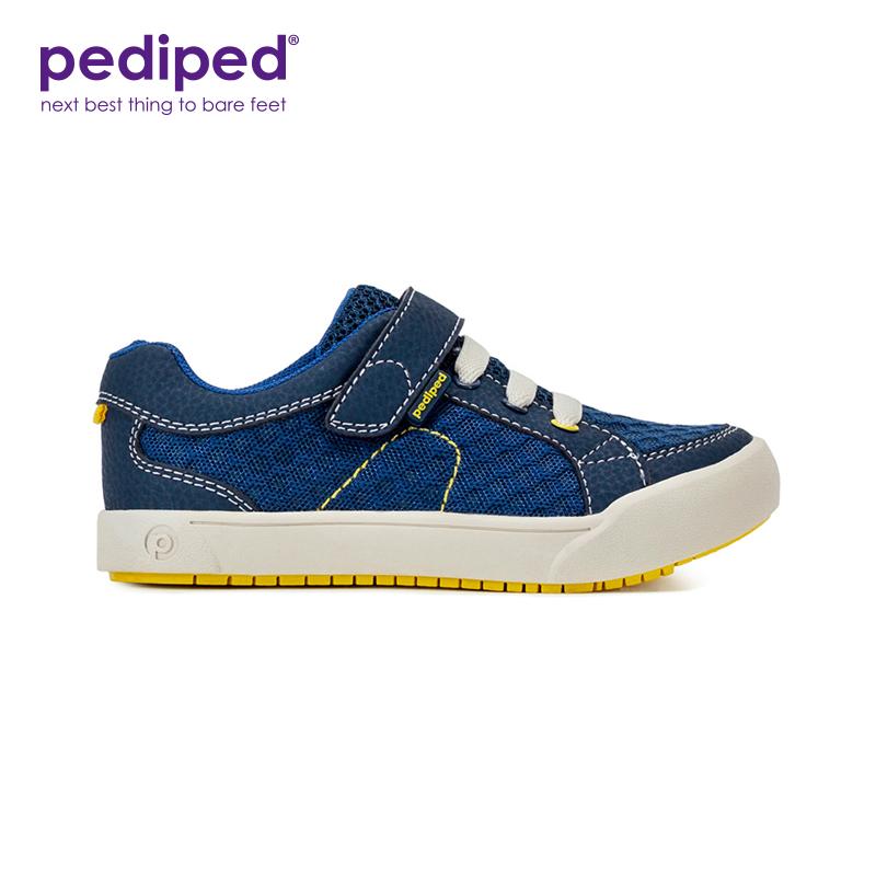 Pediped Dani - Originals/ Grip 'n' Go/ Flex Blue/Lime Comfortable & Durable Shoes for Growing Feet Secure Fit & Flexibility American Podiatric Medical Association Approved