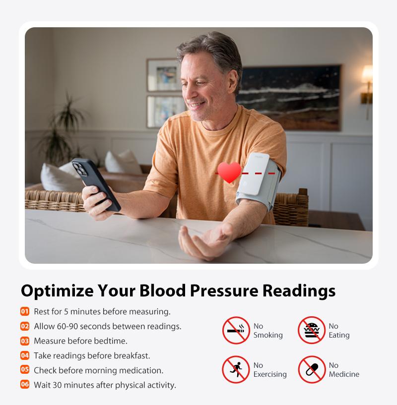 iHealth Neo Wireless Blood Pressure Monitor, Upper Arm Cuff, Bluetooth Blood Pressure Machine, Ultra-Thin & Portable, App-Enabled for iOS & Android