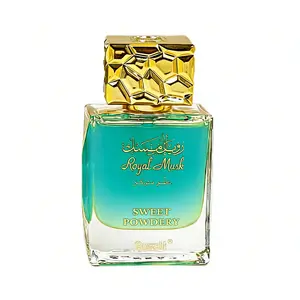 Surrati Royal Musk Sweet Powdery Eau de Parfum 3.4 FL. OZ 100ML Long Lasting Unisex Arabian Fragrance for Men & Women Sweet-Powdery-Musky Scent for Daily Wear