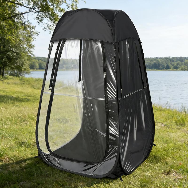Portable Pop Up Sports Tent 39x39x59 for Outdoor Activities Camping Hiking Weather Protection Quick Setup Compact Black