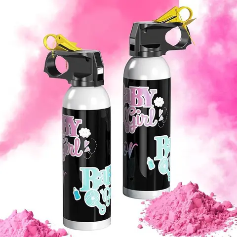 Bottles for Baby Party Halloween Birthday Outdoor Activities Safe Corn Starch Confetti Spray