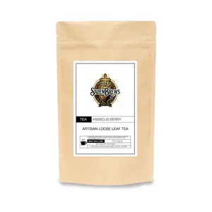 Organic Hibiscus Berry - Loose Leaf Tea Daily Wellness Tea Healthy Kidney Tea