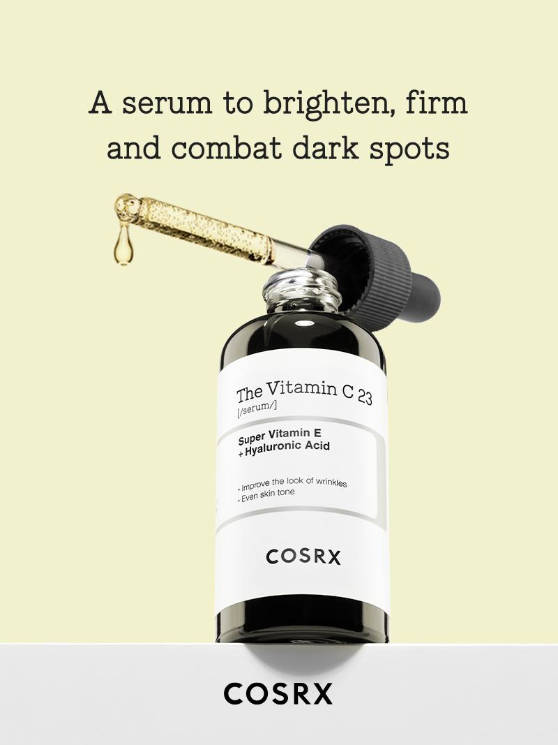 [COSRX Official] The Vitamin C 23 Serum (20ml) | HIGHLY-CONCETRATED & STABILIZED PURE VITAMIN C, KOREAN SKINCARE, Age Spot Brightening Hyaluronic Acid