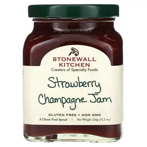 Stonewall Kitchen Strawberry Champagne Jam, 11.5 oz (326 g)