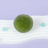 Macaron Green (Sorbet Feel,Crunchy Sound)