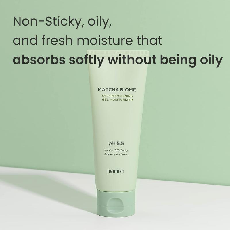 [Heimish] Match Biome Oil-Free Calming Gel Moisturizer (100ml) | Oil-Free, Pore Control, Cooling, Natural Korean Skincare   Vitamins Comfort Soothing Hydrating