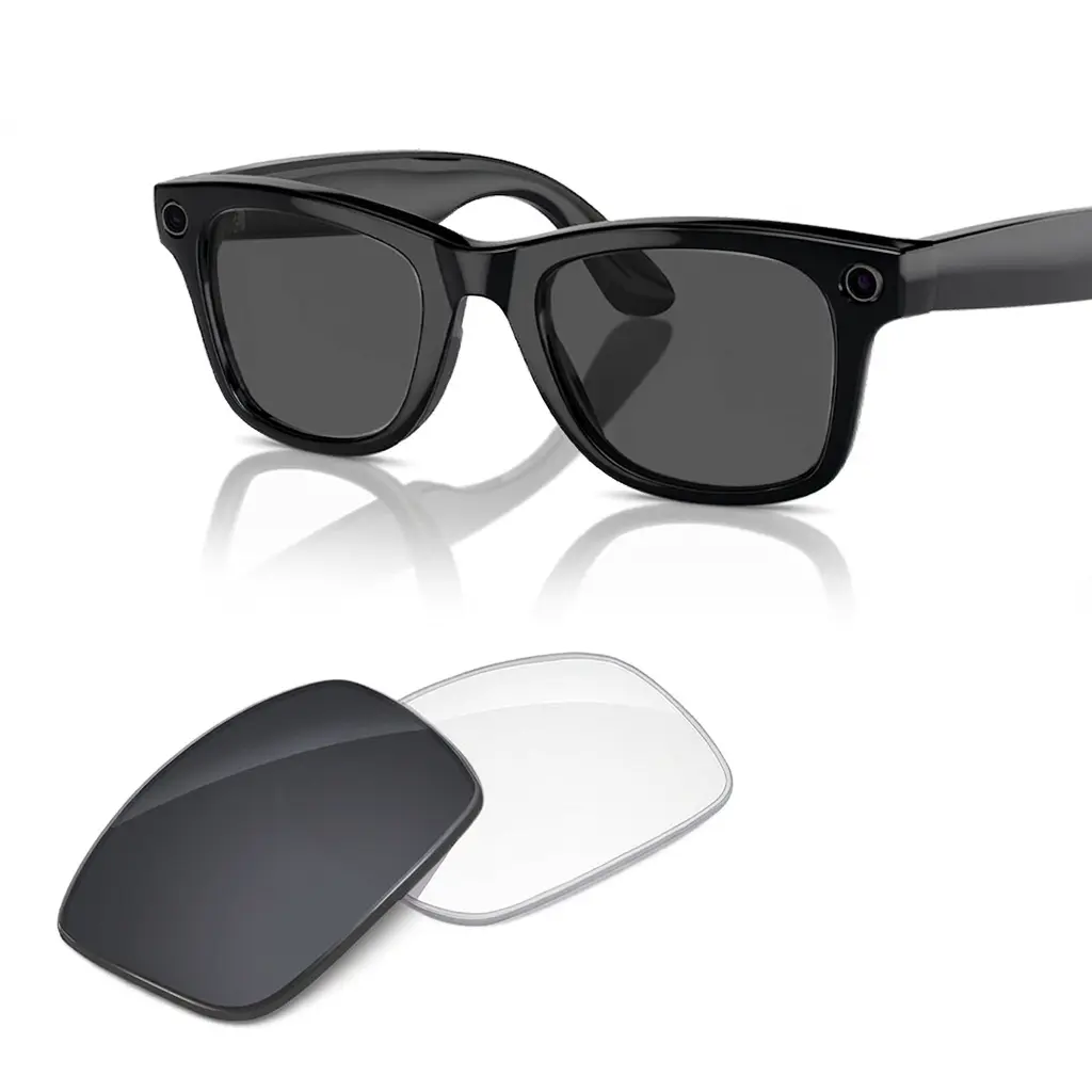 (Gen 1 RW4006 50mm & RW4008 53mm) LIFEART Replacement Lenses for Meta Wayfarer Frames Compatible with Ray Ban Smart Glasses