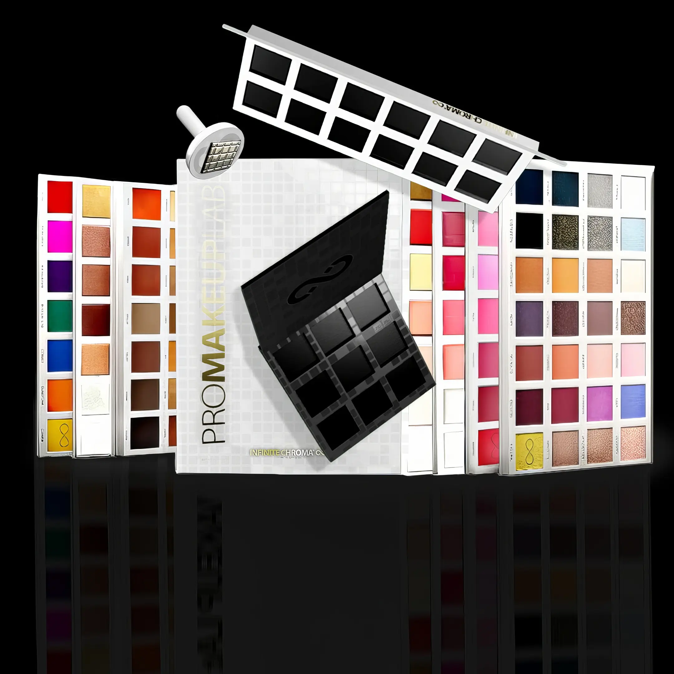 PRO MAKEUP LAB – 168 Magnetic Colors + Custom Palette Kit with Magnetic Tool