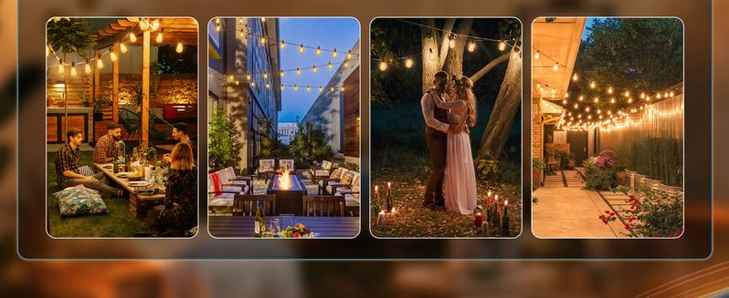 Brightown christmas Outdoor String Lights with Shatterproof ST38 Dimmable Edison Bulbs, Waterproof, 2700K Warm Light, Perfect for Backyard, Patio, Garden, Deck, Party, and Xmas Decor, Great Gift Idea Led Lighting Brightown christmas Outdoor String Lights with Shatterproof ST38 Dimmable Edison Bulbs, Waterproof, 2700K Warm Light, Perfect for Backyard, Patio, Garden, Deck, Party, and Xmas Decor, Great Gift Idea Led Lighting