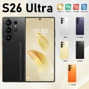 2026 Upgraded S26 Ultra 5G Unlocked Phone | 12GB+512GB | Android 15 | 6.99" HD Screen | 78MP+108MP Camera | 8000mAh | Built-in Pen | Dual SIM