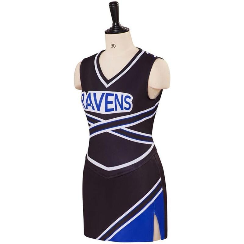 One Tree Hill Cheerleader Uniform  Varsity Cheerleading Outfit - Classic High School Uniform Set