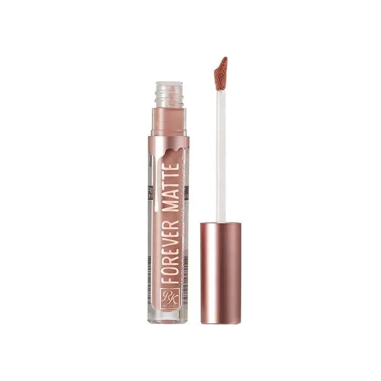Ruby Kisses Smooth Silky Matte Liquid Lipstick - Long-Lasting, Smudgeproof Lip Color with Doe-Foot Wand Applicator for Easy, Mess-Free Finish, Easy And Mess-Free