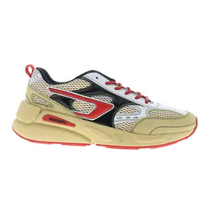 Diesel S-Serendipity Sport X S Mens Beige Leather Lifestyle Sneakers Shoes